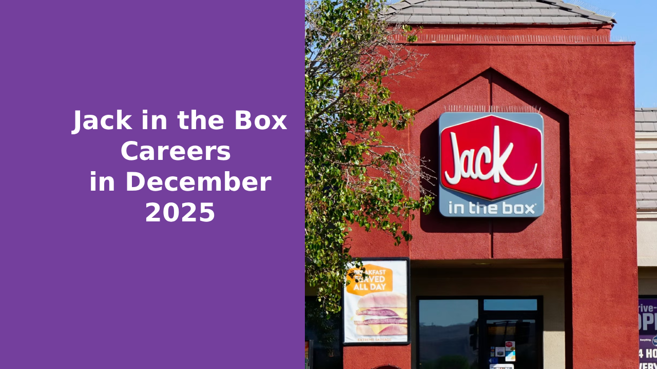 Jack in the Box Careers in December 2025