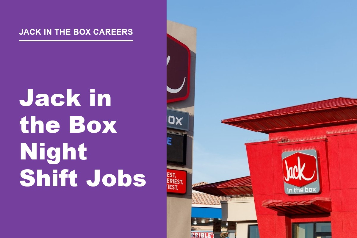 Jack in the Box night shift crew working the late-night drive-thru